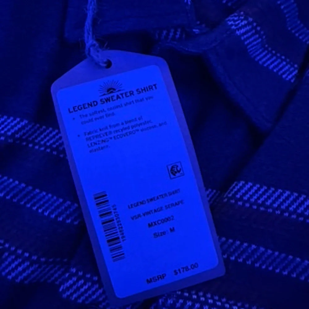 Faherty Legend Sweater Shirt Vintage Scrape  Medium NWT - Picture 2 of 6